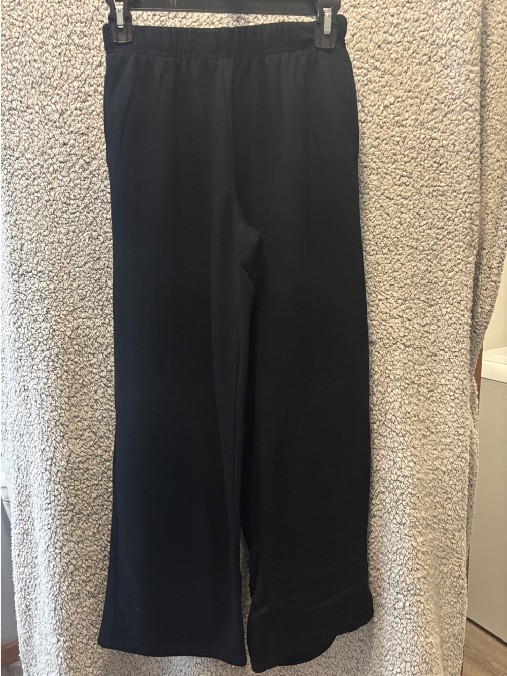 2 pair wide leg sweatpants